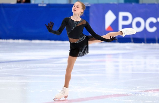 Фигуристка Маргарита Базылюк выиграла чемпионат России по прыжкам