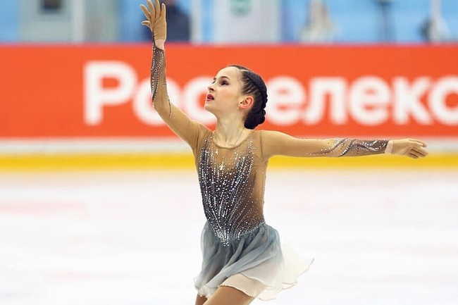 София Дзепка лидирует после короткой программы в финале Гран-при России по фигурному катанию среди юниоров в Сочи