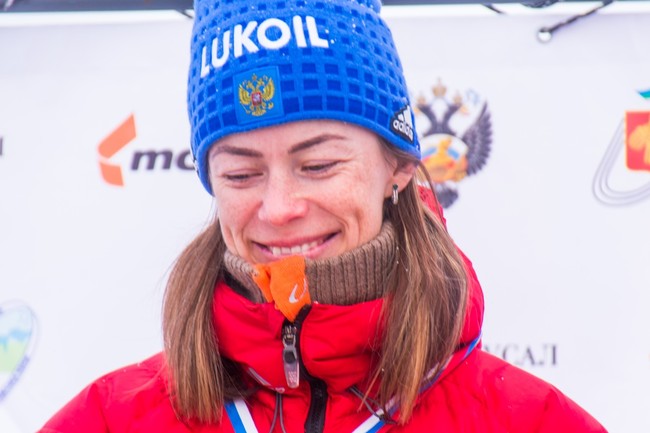 Лыжница Ольга Царёва выиграла гонку на 5 км классическим стилем на Всероссийских соревнованиях «Хибинская гонка» в Кировске