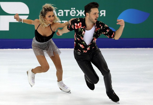 Елизавета Худайбердиева и Егор Базин лидируют после ритм-танца на пятом этапе Гран-при России «Волжский пируэт» в Самаре