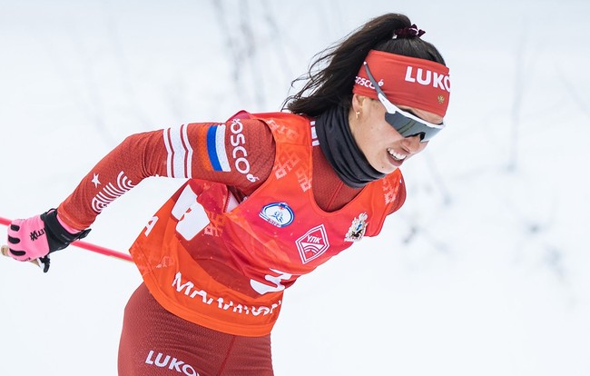 Вероника Степанова — победительница спринта на IV этапе Кубка России по лыжным гонкам в Кирово-Чепецке