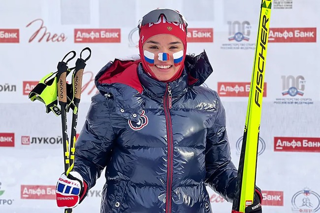 Вероника Степанова стала победительницей гонки на 10 км свободным стилем на II этапе Кубка России в Тюмени