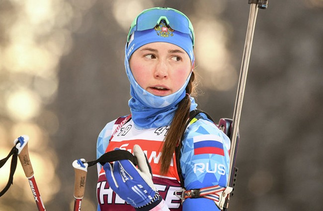 Валерия Каюмова выиграла спринт на третьем этапе Кубка Содружества по биатлону в белорусских Раубичах