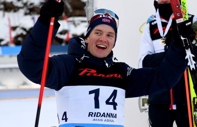Сборная Норвегии по биатлону выиграла смешанную эстафету на пятом этапе Кубка IBU в Риднау