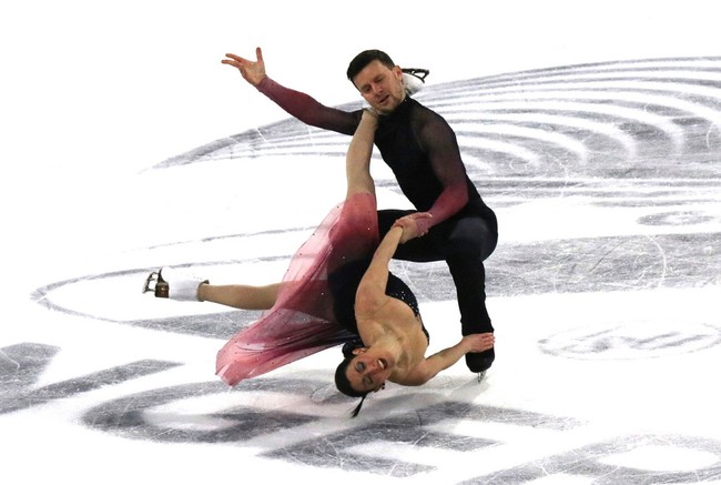 Итальянцы Шарлен Гиньяр и Марко Фаббри — чемпионы Европы в танцах на льду