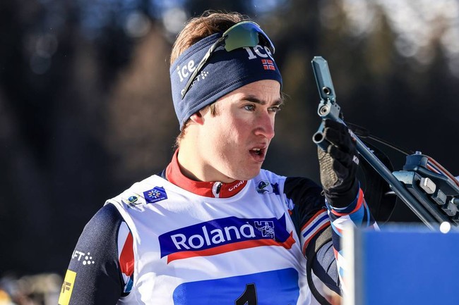 Норвежец Вебьёрн Сорум — победитель индивидуальной гонки на чемпионате Европы 2024 по биатлону в Брезно-Осрблье