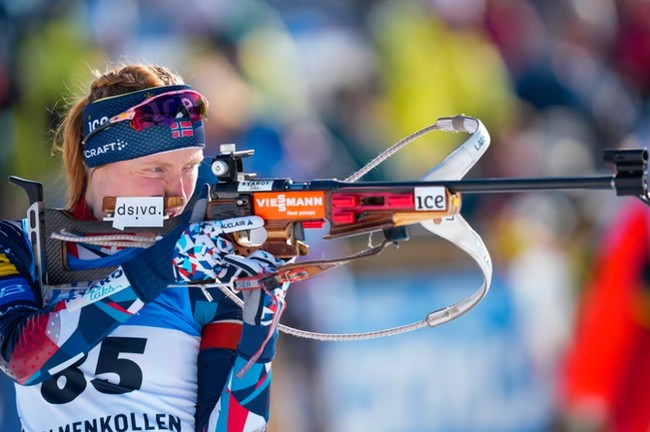 Норвежка Марен Киркеэйде выиграла индивидуальную гонку на чемпионате Европы 2024 по биатлону в Словакии