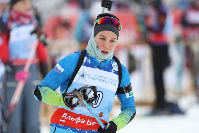 Наталия Шевченко выиграла спринтерский зачёт Кубка России 2023/2024 по биатлону