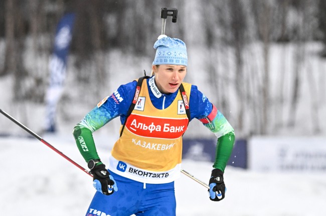 Российская биатлонистка Ирина Казакевич — победительница спринтерского зачёта Кубка Содружества сезона 2023/2024