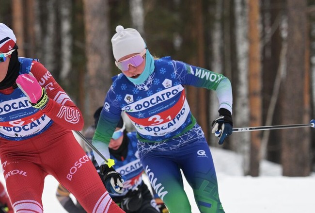 Лыжница Дарья Канева выиграла марафон на 50 км в рамках программы чемпионата России 2024 по лыжным гонкам в Апатитах