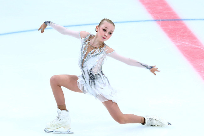 София Сарновская — лучшая в короткой программе на этапе юниорского Гран-при России в Казани София Сарновская — лучшая в короткой программе на этапе юниорского Гран-при России в Казани