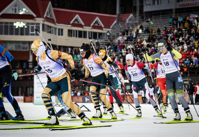 Команда Серохвостова, Халили и Сливко выиграла 1 миллион рублей, победив в смешанной эстафете на Кубке МЛКБ-2025 в Ханты-Мансийске