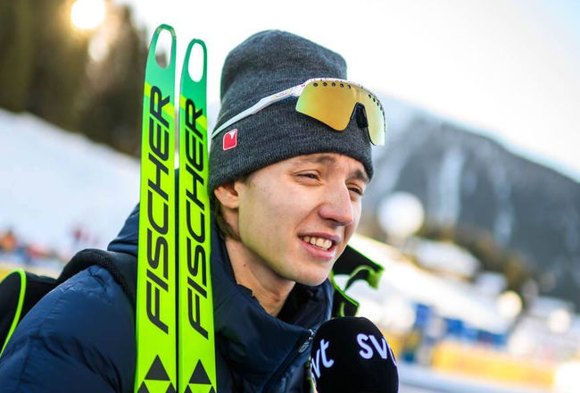 Савелий Коростелев по результатам разделки на Кубке мира в Давосе завоевал три олимпийские квоты