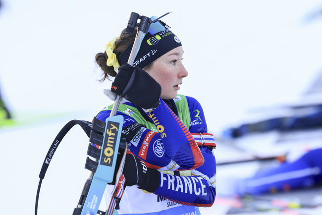 Французы Тео Гиро-Пуайо и Амандин Менжен&nbsp;— победители сингл-микста на Кубке IBU в Шушене