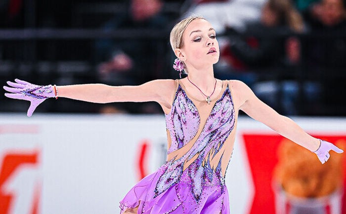 Елена Костылева выиграла Первенство России 2026 по фигурному катанию среди юниорок