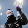 Обладатель Большого Хрустального глобуса в мужском зачёте Кубка мира по биатлону сезона 2020/2021 норвежец Йоханес Бё