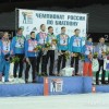 Чемпионат России 2016 по биатлону: церемония награждения по итогам мужской эстафеты 4х7.5