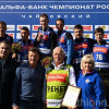 13.09.2025. Чемпионат России по летнему биатлону, Чайковский: призёры мужского спринта спринта
