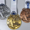 Медали для победителей и призёров первого Кубка Международной лиги клубного биатлона в Ханты-Мансийске
