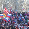 КМ 2011/2012, Контиолахти, смешанная эстафета: российские болельщики
