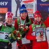 31.03.2018. Биатлон. Чемпионат России 2018, Ханты-Мансийск: призёры женской спринтерской гонки