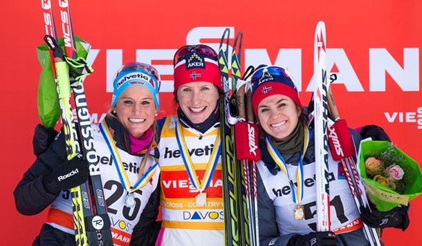 Кубок мира по лыжным гонкам, Давос: призёры женской гонки на 10 км