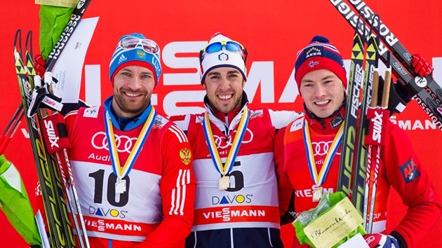 Кубок мира по лыжным гонкам, Давос: призёры мужского спринта