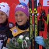 призёры в женском скиатлоне