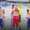 29.11.2025. Кубок мира 2025/2026 по лыжным гонкам, I этап, Рука (Финляндия): призёры женского спринта шведки Йонна Сундлинг (серебро), норвежка Кристине Шистад (золото) и шведка Майя Далквист (бронза)