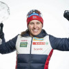 Победительница общего зачёта Кубка мира сезона 2022/2023 норвежская лыжница Тириль Венг
