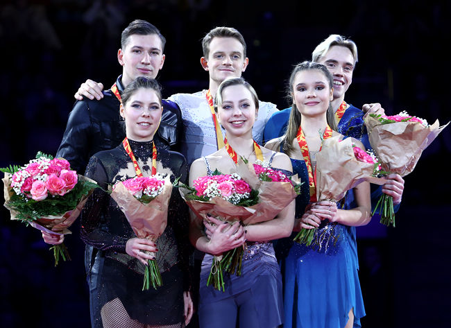 21.12.2025. Фигурное катание. Чемпионат России 2026, Санкт-Петербург: победители и призёры в соревнованиях спортивных пар