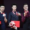 IV этап Гран-при 2019/2020 по фигурному катанию, «Кубок Китая»: призёры в мужском одиночном катании