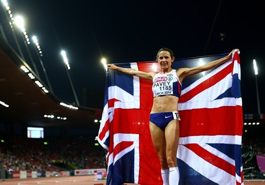 Цюрих 2014: чемпионка Европы в беге на 10 000 метров британка Джо Пэйви