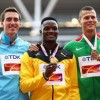 Чемпионат мира по легкой атлетике, Лондон: призеры в мужском беге на 110 метров с барьерами