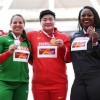 Чемпионат мира 2017 по легкой атлетике, Лондон: призеры в толкании ядра у женщин