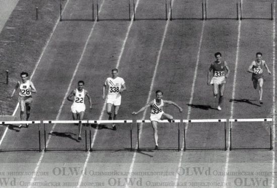Лондон 1948 - Легкая атлетика - мужчины, 400 м с барьерами