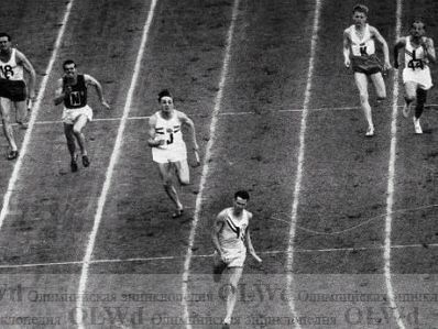 Лондон 1948 - Легкая атлетика - мужчины, 4х100 м эстафета