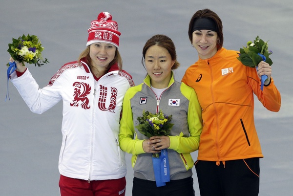 Сочи 2014 - Конькобежный спорт - женщины, 500 м