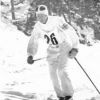 1936 год, Гармиш-Партенкирхен, IV зимние Олимпийские Игры, лыжные гонки: занявший 4-ое место на дистанции 50 км Hjalmar Karl Bergstrom (Швеция)