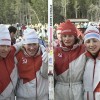 Калгари 1988: Олимпийские чемпионки в лыжной эстафете 4х5 км команда СССР - Анфиса Резцова, Тамара Тихонова, Светлана Нагейкина и Нина Гаврилюк