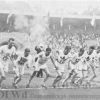 1912 год, Стокгольм, V Олимпийские Игры, легкая атлетика: старт финального забега на 5000 м