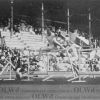 1912 год, Стокгольм, V Олимпийские Игры, легкая атлетика: финальный забег на 110 м с барьерами