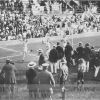 1912 год, Стокгольм, V Олимпийские Игры, легкая атлетика: на финише финального забега в командном беге на 3000 м
