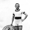 Афины 1896, I Олимпийские Игры: Венгр Альфред Хайош - двухкратный Олимпийский чемпион в плавании (100 и 1200 метров свободным стилем).