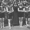 Стокгольма 1912, плавание: женская британская команда 4х100 метров - чемпионки Олимпийских игр