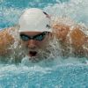 2008 год, Пекин, XXIX Олимпийские Игры, плавание: Michael Phelps (США) в предварительном заплыве на 200 м баттерфляем. (EPA/DIEGO AZUBEL)