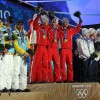 Ванкувер 2010: призёры Олимпийских игр в командных прыжках с трамплина