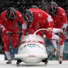 Ванкувер 2010, бобслей: экипажи-четвёрки - бронзовые призёры Олимпийских игр команда Канады (Линдон Раш, Лассель Браун, Крис ле Биан, Дэвид Биссетт)