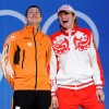 Ванкувер 2010, конькобежный спорт: чемпион в беге на 5000 метров кореец голландец Свен Крамер и бронзовый призёр россиянин Иван Скобрев