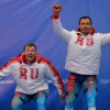 Сочи 2014, бобслей: Олимпийские чемпионы в двойках россияне Александр Зубков и Алексей Воевода